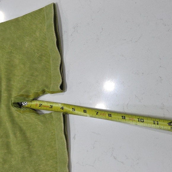 Green Ribbed Two-Piece Set Sz M NEW WITHOUT TAG - Picture 10 of 11